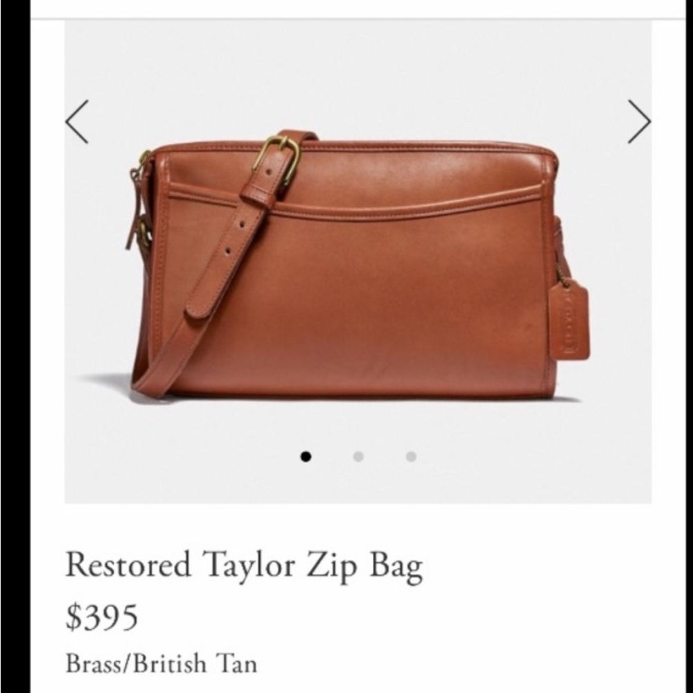 Coach Taylor leather crossbody bag